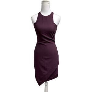 Elizabeth & James Purple Sleeveless Dress